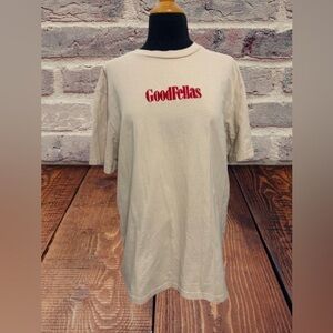 Mens GoodFellas Beige T-Shirt size large